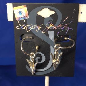 Ladies’ Seasons Jewelry Sun Devils Post Earrings